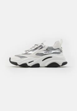 Steve Madden Possession - Sneakers Laag - Silver/White -Dameskledingwinkel 7b8caed886914ed99552de6bfb8ee9d9