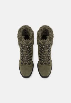 Anna Field Leather - Veterboots - Khaki 11 Anna Field Leather - Veterboots - Khaki -Dameskledingwinkel 7d8c23ada9ed4ab4b7dcf756f86fb7ba