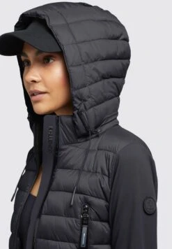 Khujo Dalis Matt - Jas - Schwarz -Dameskledingwinkel 7d901611ce8c43e98c7146a1c490fd65