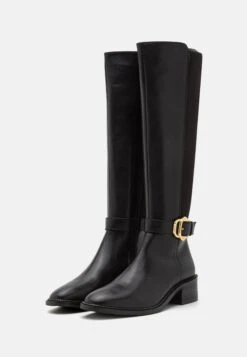 Leather- Laarzen - Black 8 Leather- Laarzen - Black -Dameskledingwinkel 7f7a93d5a9764b9c8d7726d44cb3f0af