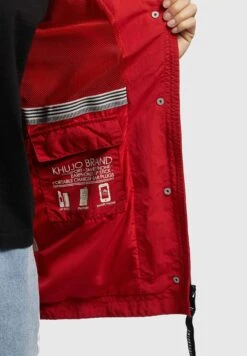 Khujo Caima2 - Parka - Rot -Dameskledingwinkel 81f2c3c5069540eeb2a2912c949c6a73