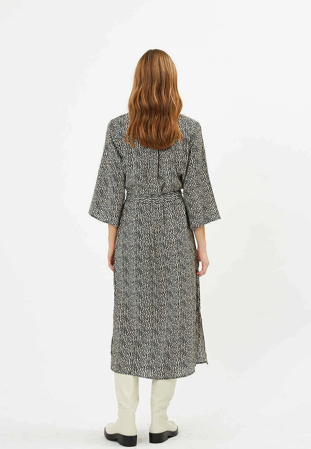 Minimum Norri - Blousejurk - Beige 2 Minimum Norri - Blousejurk - Beige - Afbeelding 2