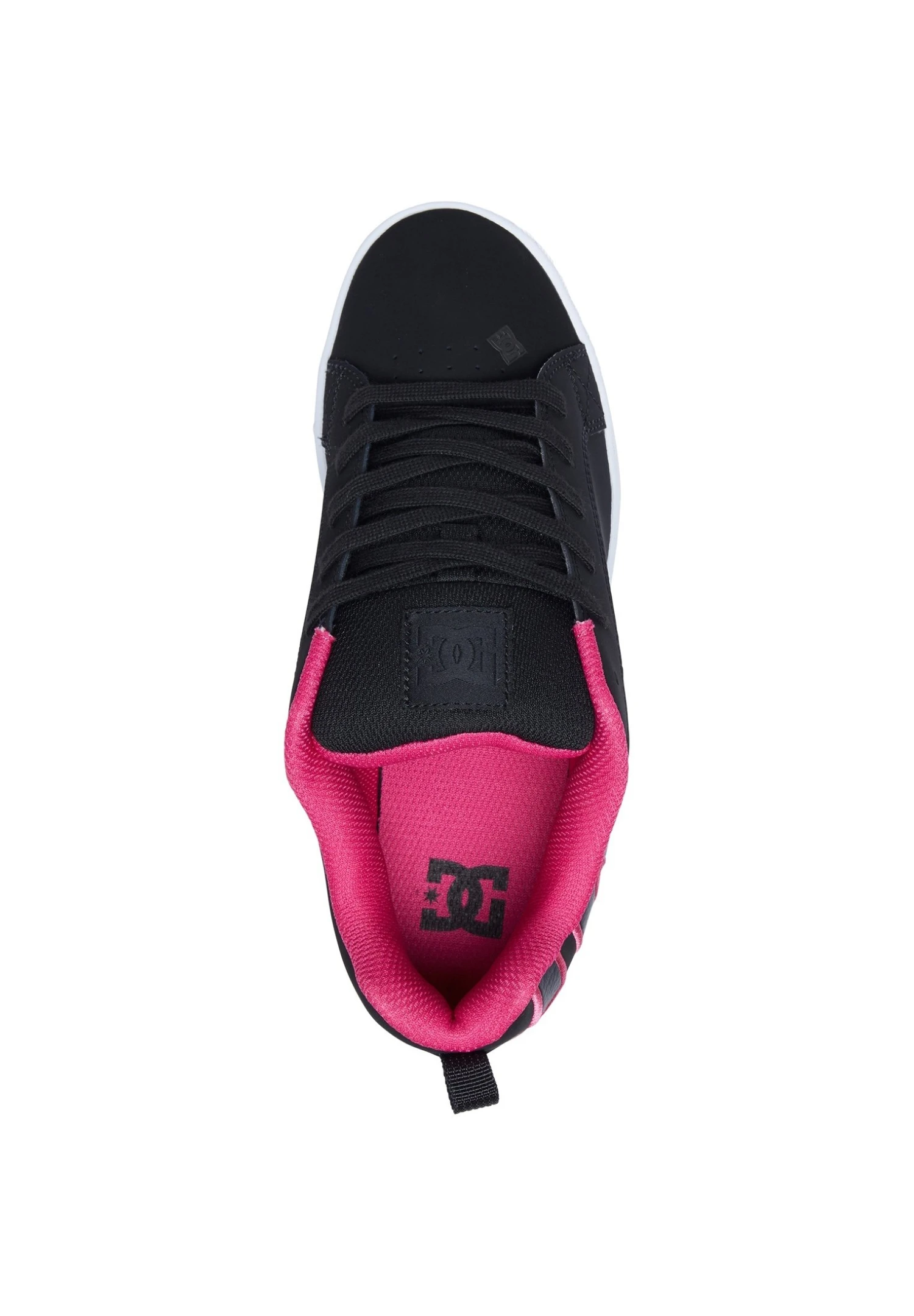 DC SHOES Court Graffik - Sneakers Laag - Black/Pink Stencil 4 DC SHOES Court Graffik - Sneakers Laag - Black/Pink Stencil - Afbeelding 4