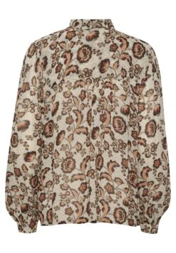 Part Two Viktorine - Overhemdblouse - Koi Japanese Flower Print 11 Part Two Viktorine - Overhemdblouse - Koi Japanese Flower Print -Dameskledingwinkel 86b0d4783d61436399ea637b21f9af87