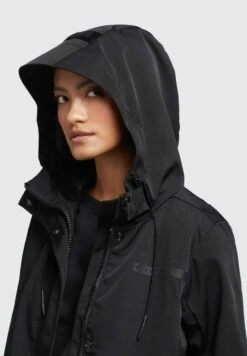 Khujo Jomana - Parka - Schwarz -Dameskledingwinkel 88516fb2bbbe4a53984af49debfa84fc