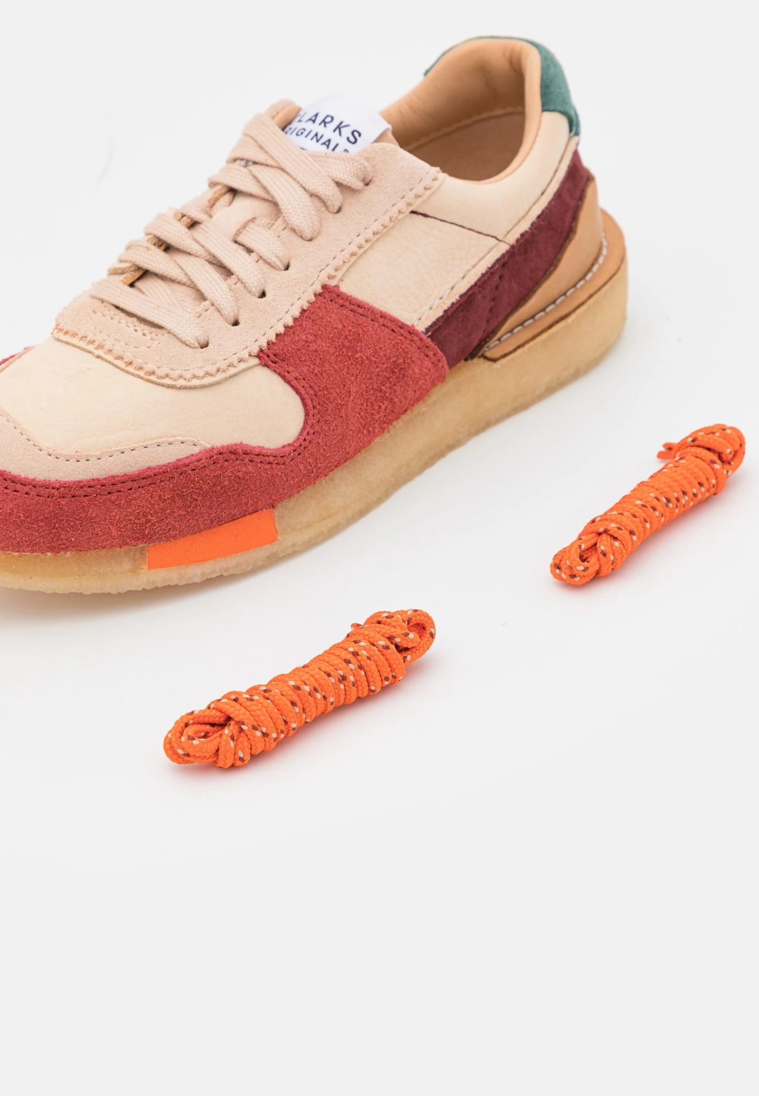 Clarks Originals Torrun - Sneakers Laag - Dark Pink Combi 6 Clarks Originals Torrun - Sneakers Laag - Dark Pink Combi - Afbeelding 6