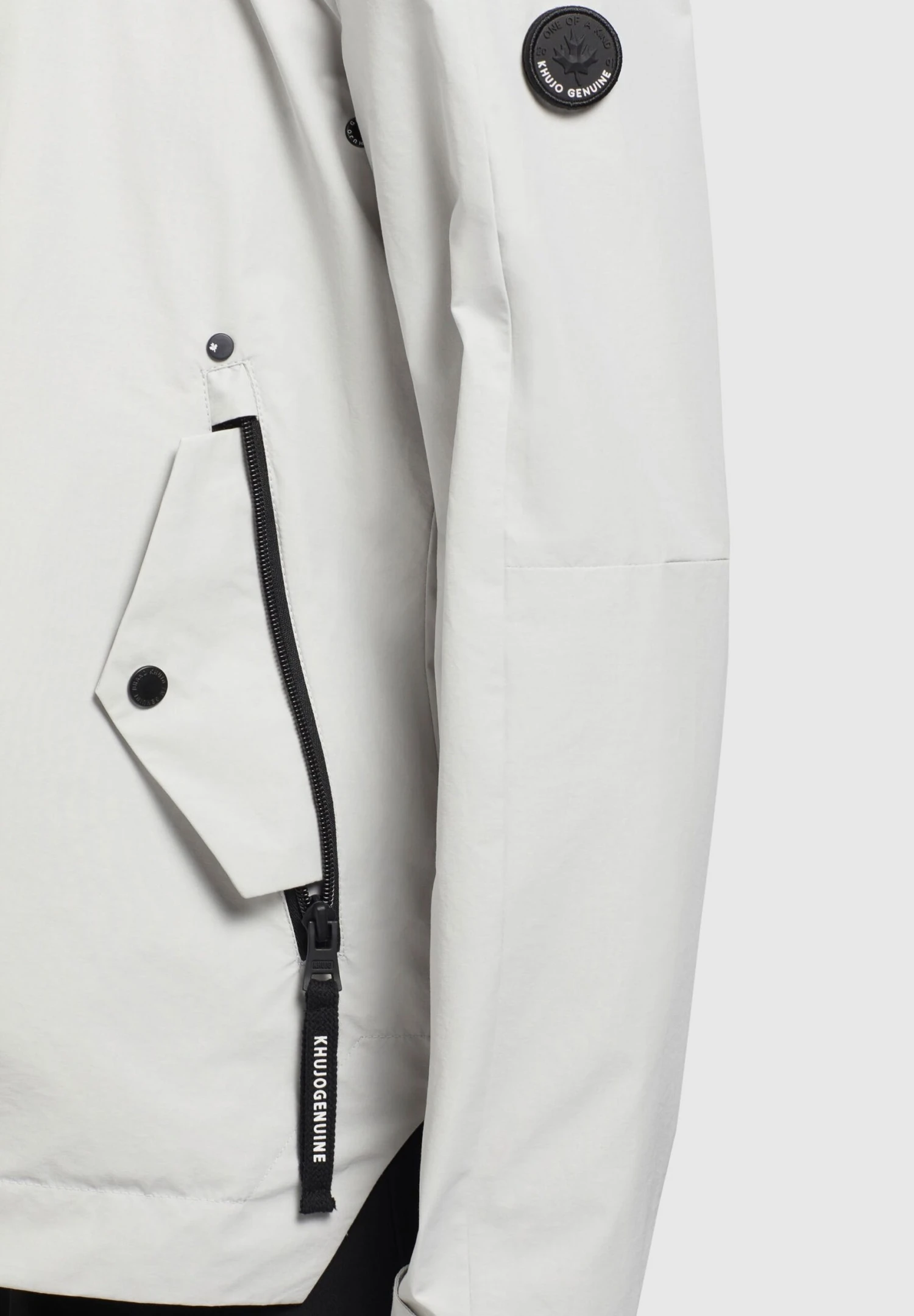 Khujo Kaya - Outdoorjas - Hellgrau 6 Khujo Kaya - Outdoorjas - Hellgrau - Afbeelding 6