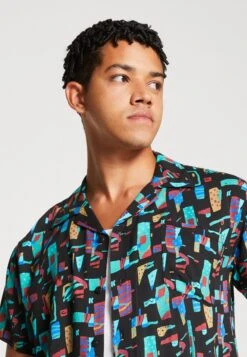 Kaotiko Shirt Bel Air Unisex - Overhemdblouse - Turquesa -Dameskledingwinkel 8cd734c2a2b946b89cb17b5f800556fa