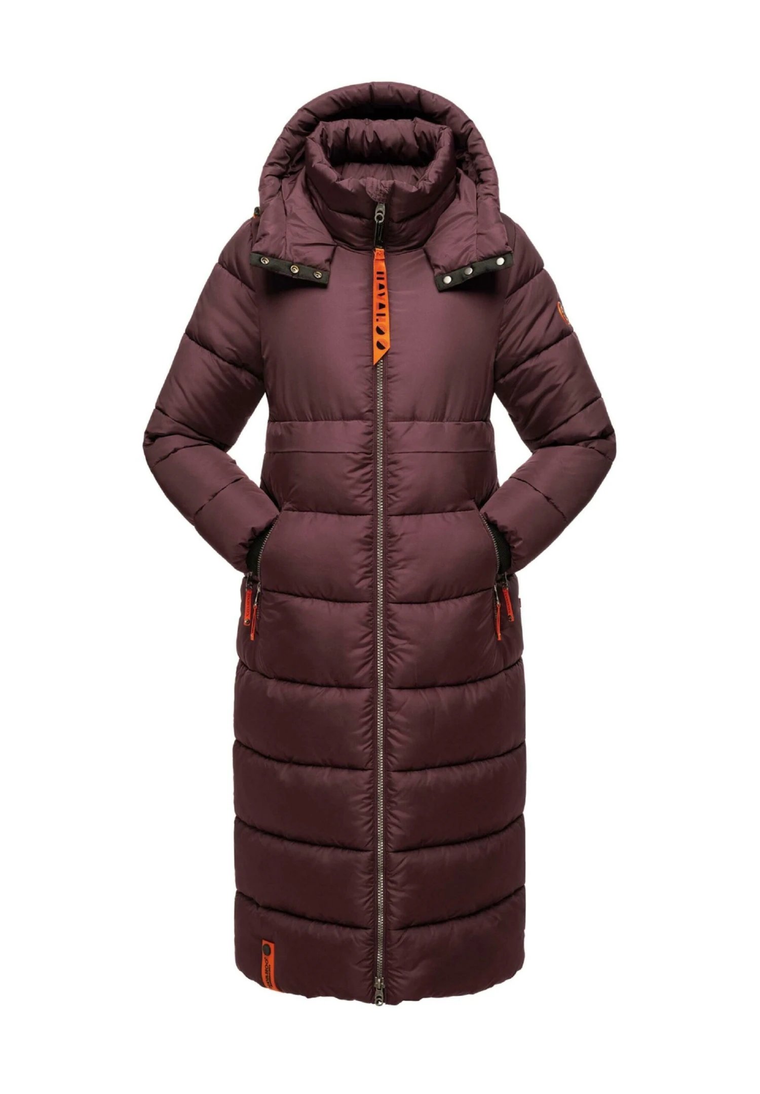 Navahoo Kristallblume - Winterjas - Dark Red Melange 5 Navahoo Kristallblume - Winterjas - Dark Red Melange - Afbeelding 5