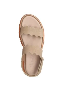 Sandalen Met Plateauzool - Beige -Dameskledingwinkel 8f3525b6e6894b5597ffe38ef9cf352f