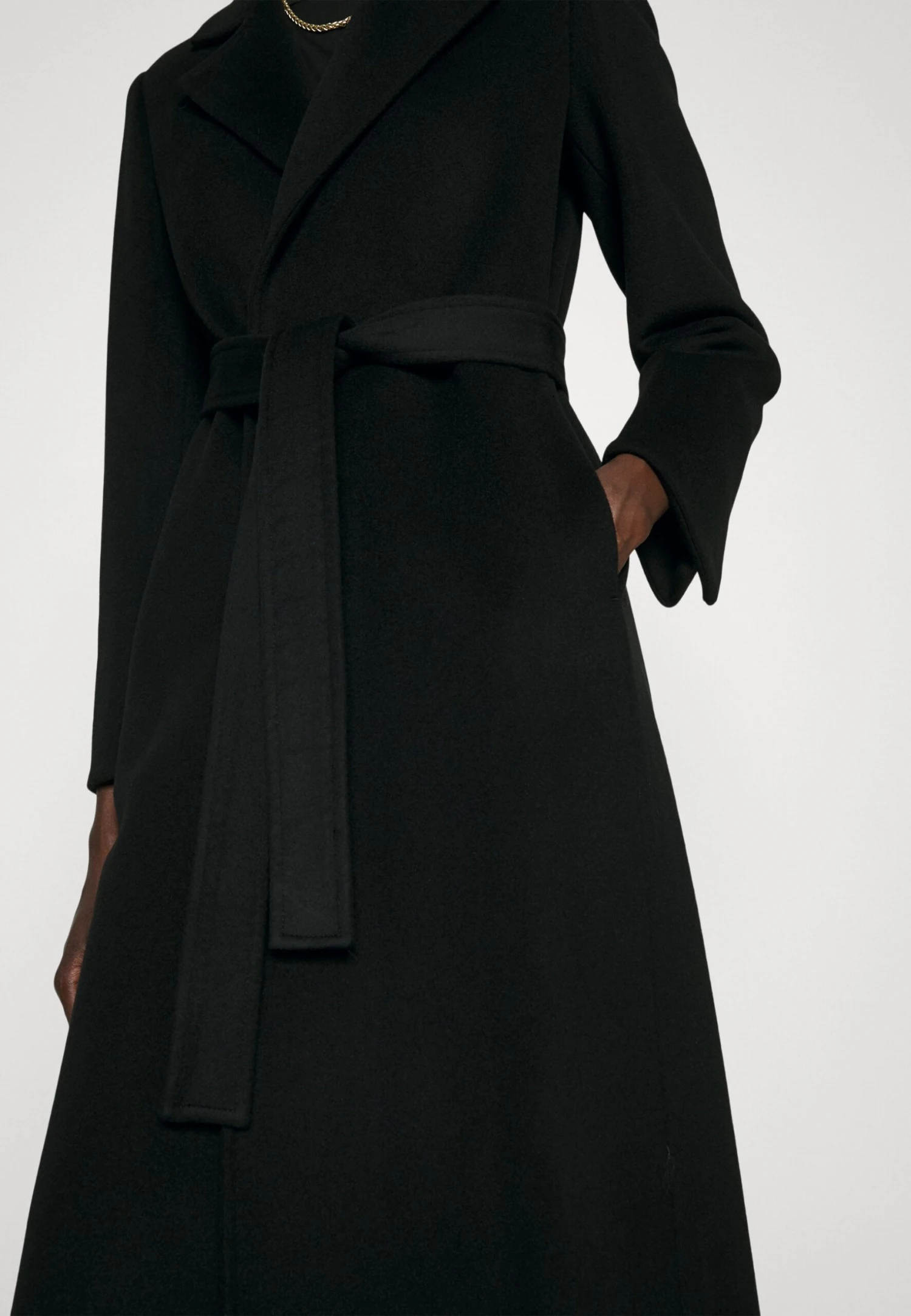 MAX & Co. Longrun - Mantel - Black 7 MAX & Co. Longrun - Mantel - Black - Afbeelding 7