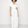 Wedding Betty V Neck Wrap - Jumpsuit - White