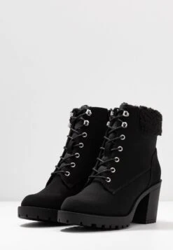 Anna Field Winter Boot - Enkellaarsjes Met Plateauzool - Black -Dameskledingwinkel 9a227557fcf844549dd37333db13f9cc