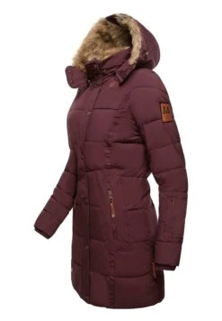 Marikoo Lieblings - Winterjas - Dark Red Melange -Dameskledingwinkel 9f22bee11a044d7ab4ce2383140ee447