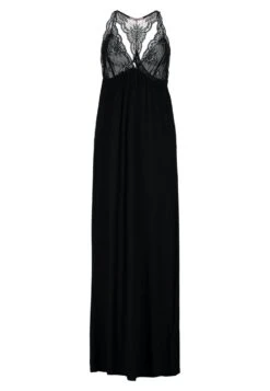 Anna Field Anna Long Viscose Dress- Nachtjapon - Black -Dameskledingwinkel a29eb6fb26b74df3b7d7c4a763c5ddc9