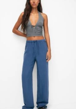 PULL & BEAR Flowing Faded - Broek - Blue 9 PULL & BEAR Flowing Faded - Broek - Blue -Dameskledingwinkel a5ff0ede9c76434ea556dd33079fa4c4