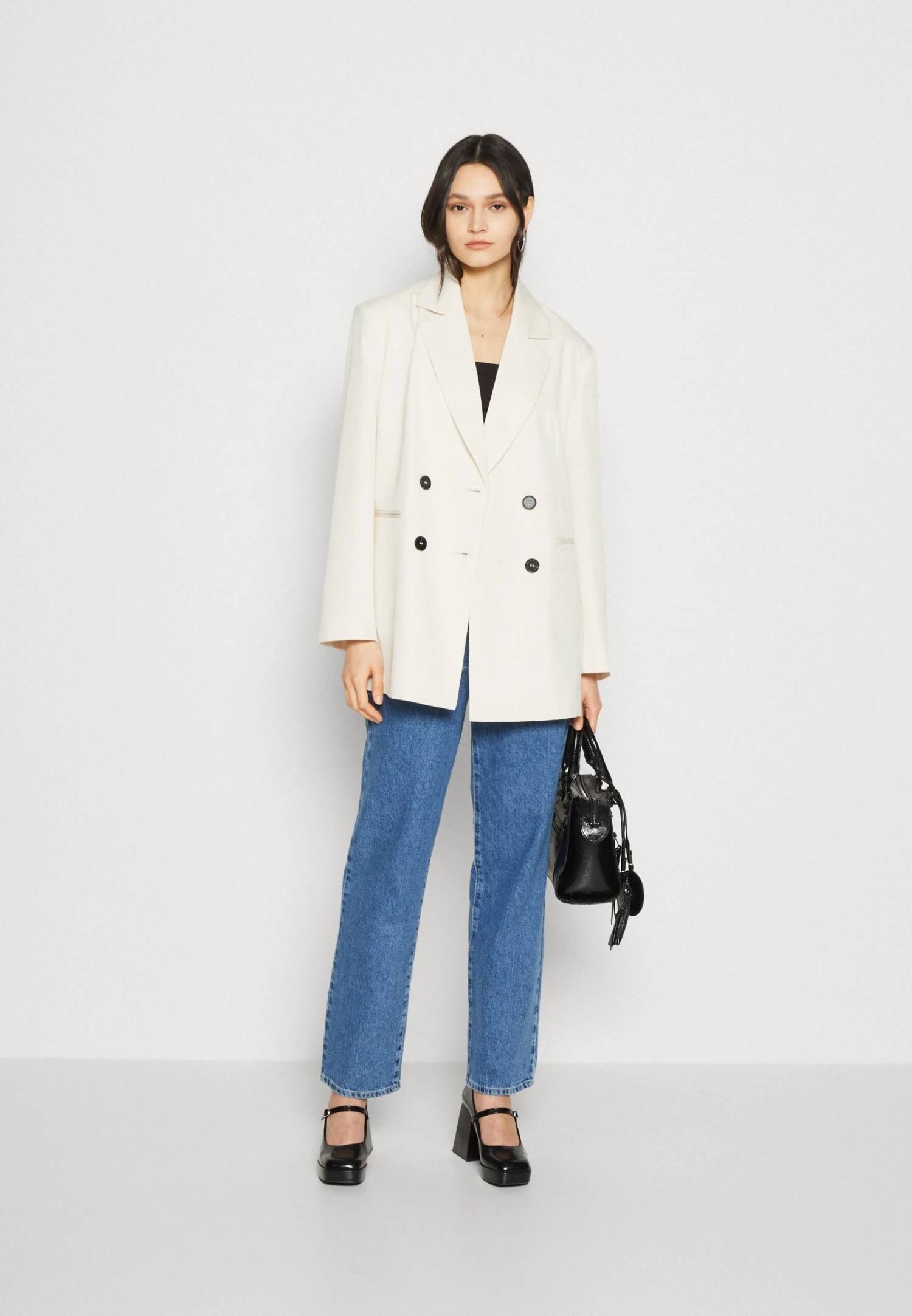 Even&Odd Straight Leg Jeans - Blue Denim 2 Even&Odd Straight Leg Jeans - Blue Denim - Afbeelding 2