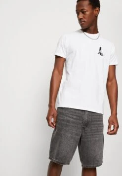 Kaotiko Washed Dreamlike Unisex - T-Shirt Print - White -Dameskledingwinkel abeb3c5395d540088d4346de9d5d37de