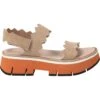 Sandalen Met Plateauzool - Beige