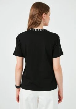 LELA Regular Fit - T-Shirt Print - Black 6 LELA Regular Fit - T-Shirt Print - Black -Dameskledingwinkel ad36dcac48bc4ca28544768d9fa0b6d4