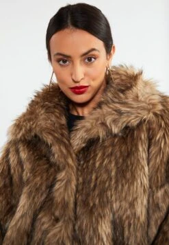 Faina Dulcey - Winterjas - Braun -Dameskledingwinkel af5981b9802a4b5b8f77e55fa77e6624