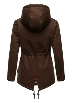 Marikoo Manolya - Winterjas - Dark Choco -Dameskledingwinkel b4e78ce329fd43c79e18f5662ffb976b