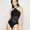 Seafolly Marrakesh High Neck One Piece - Badpak - Black