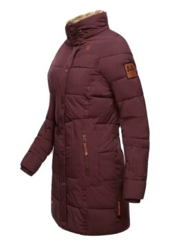 Marikoo Lieblings - Winterjas - Dark Red Melange -Dameskledingwinkel c2289b7063914d0f9abc241c8de6837d