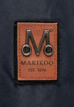 Marikoo Kamii - Winterjas - Dark Blue -Dameskledingwinkel c7ec6ed644a24c8e9dcb8cde096295ec
