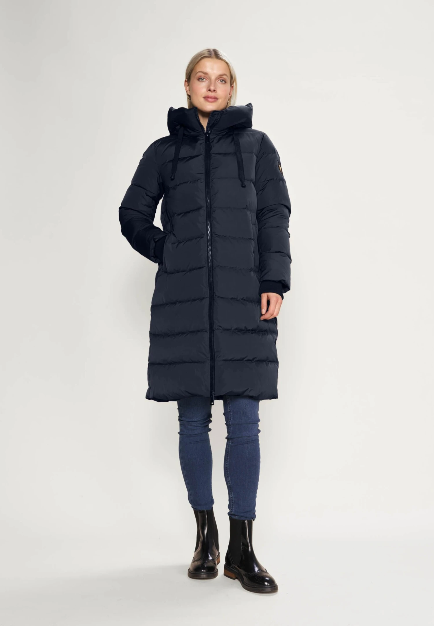 Mos Mosh Nova Coat - Donsjas - Navy 2 Mos Mosh Nova Coat - Donsjas - Navy - Afbeelding 2