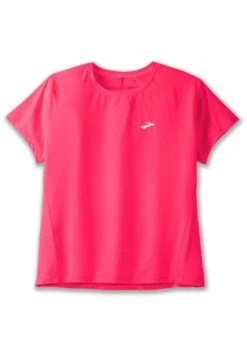 BROOKS Sprint Free Short Sleeve 2.0 - T-Shirt Basic - Hyper Pink -Dameskledingwinkel cb98d2e87145450bae0c2891dd8b1a82