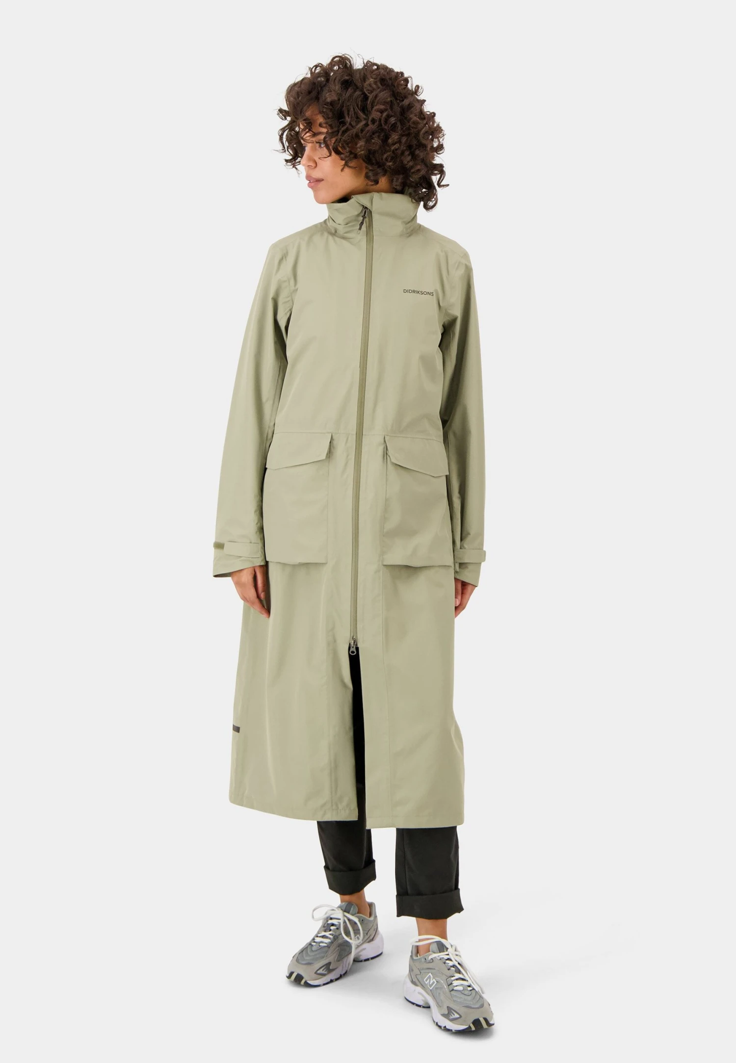 DIDRIKSONS Nadja Wns L 3 - Parka - Green 1 DIDRIKSONS Nadja Wns L 3 - Parka - Green