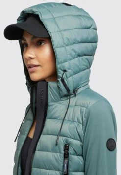 Khujo Dalis Matt - Jas - Kupfergrün -Dameskledingwinkel d16fd3f24aed4a0d90c39b32546b9a7c