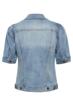 Culture Cubriana Ss - Overhemdblouse - Light Blue Wash -Dameskledingwinkel d39a5b85e1b24dbe9d10182e6b8f2354