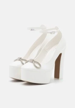 Call It Spring Vegan Kamilia - Plateaupumps - White -Dameskledingwinkel dbe25ae23d9941339197dd8a161d1e72