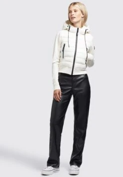 Khujo Dalis Shiny - Jas - Cremeweiß -Dameskledingwinkel def368c01be84680abf1debb650af916