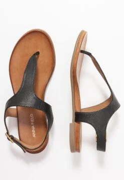 Anna Field Leather - Teensandalen - Black 10 Anna Field Leather - Teensandalen - Black -Dameskledingwinkel e34045ce02684ea69c0d0afe49379cdd
