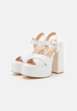 KOI FOOTWEAR Chidori - Sandalen Met Hoge Hak - White -Dameskledingwinkel ea3dce2cdeac4533a173e75807980513