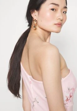 Wedding Gigi One Shoulder Print Maxi - Galajurk - Peach Print -Dameskledingwinkel ebfd879230ea41a6abcc0a87353ed520