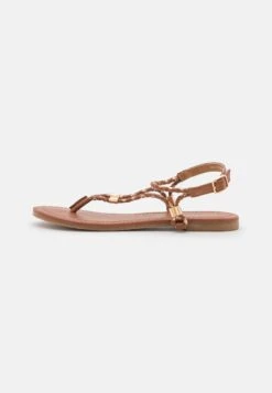 Anna Field Teensandalen - Cognac/Gold -Dameskledingwinkel edb7ccde3eb14a7e827621b26c53fdd6