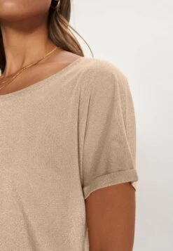 Mos Mosh Kay Tee - T-Shirt Basic - Gold 9 Mos Mosh Kay Tee - T-Shirt Basic - Gold -Dameskledingwinkel f17c78270f854f128528074fdcbf0a3c