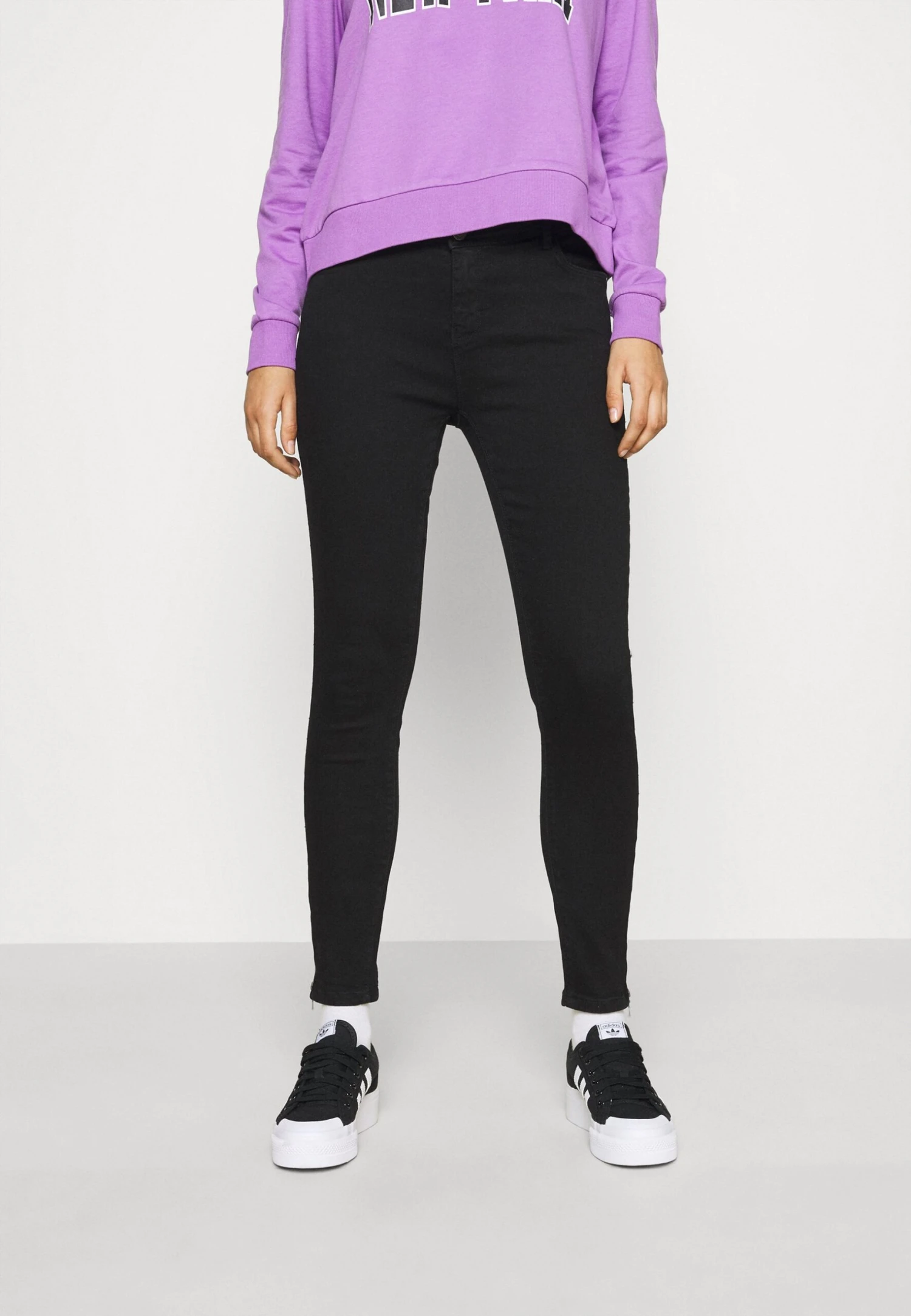 Noisy May Nmkimmy Ank Dart - Jeans Skinny Fit - Black Denim 1 Noisy May Nmkimmy Ank Dart - Jeans Skinny Fit - Black Denim