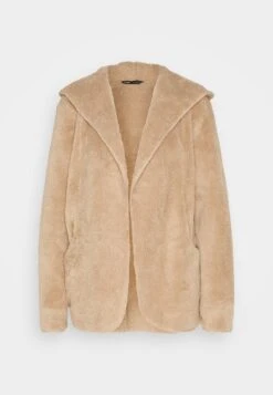 ONLY Onlcontact Hood Sherpa Coat - Lichte Jas - Humus -Dameskledingwinkel f9ede749c8b64752b00a29e59dc5769a