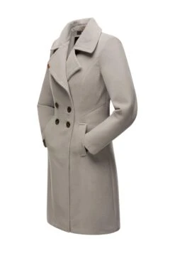 Navahoo Wooly - Halflange Jas - Zinc Grey -Dameskledingwinkel fc839936644b4f4192d1da83a361408a