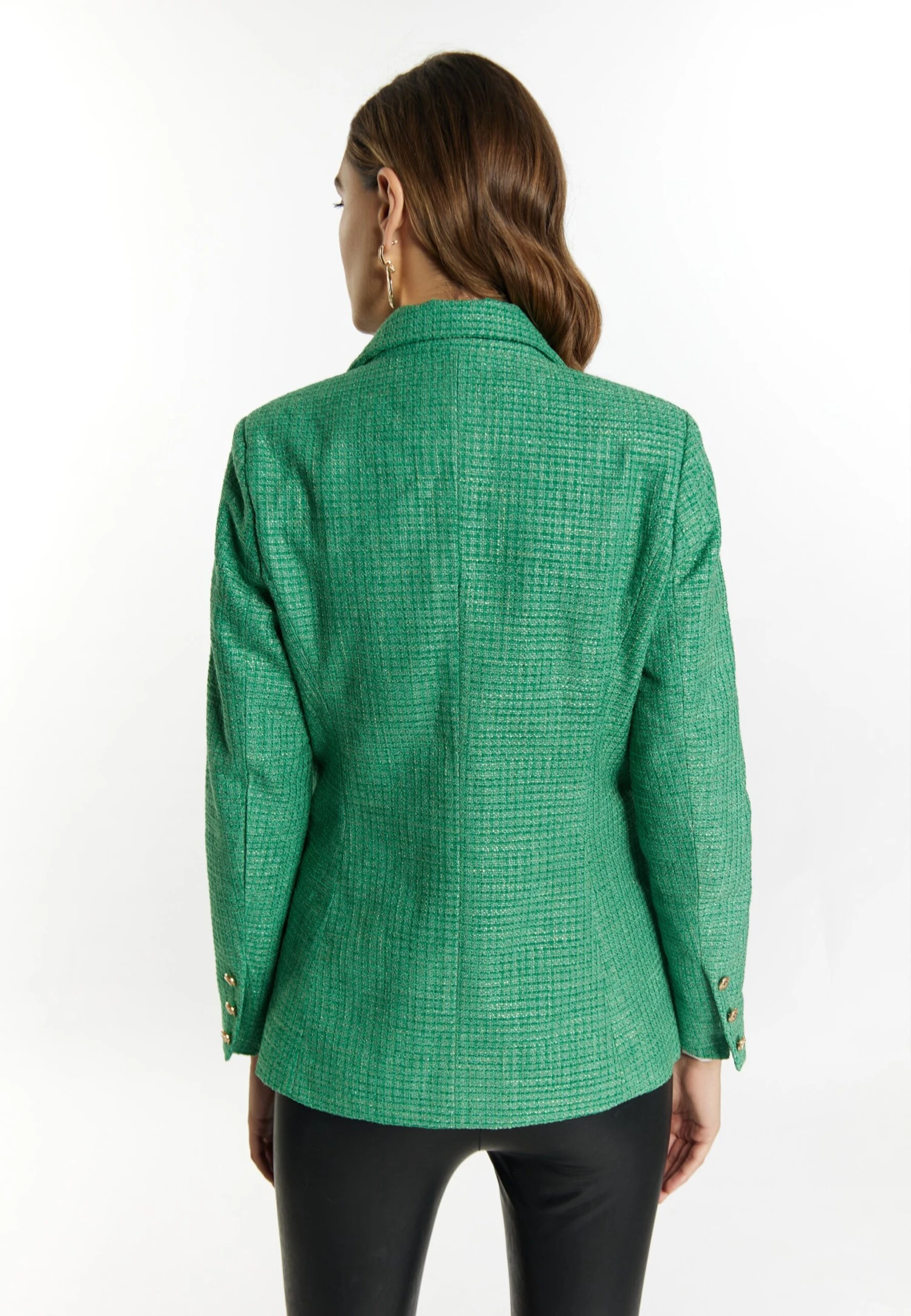 Faina Blazer - Smaragdgrün 3 Faina Blazer - Smaragdgrün - Afbeelding 3