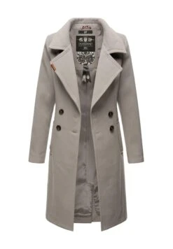 Navahoo Wooly - Halflange Jas - Zinc Grey -Dameskledingwinkel ff0eadb509cf4cb5b3ac940493543bc1